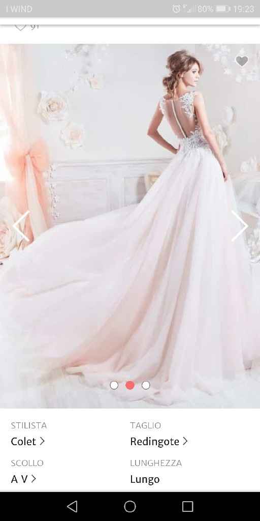 Abito da sposa Nicole colet - 2