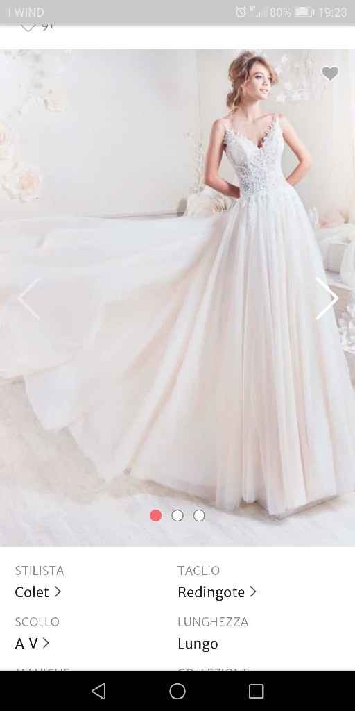 Abito da sposa Nicole colet - 3