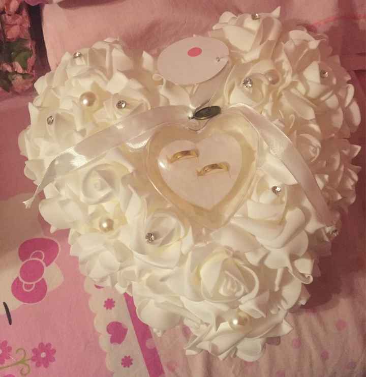 Cuscino porta fedi! - 1