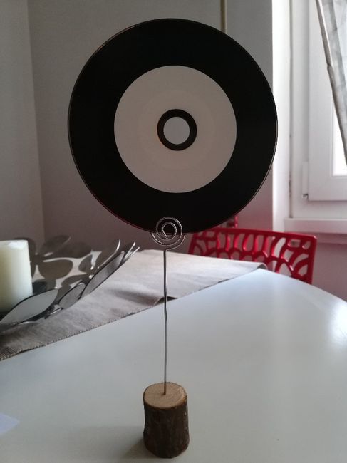 Tableau  e segnatavoli tema musica - 3