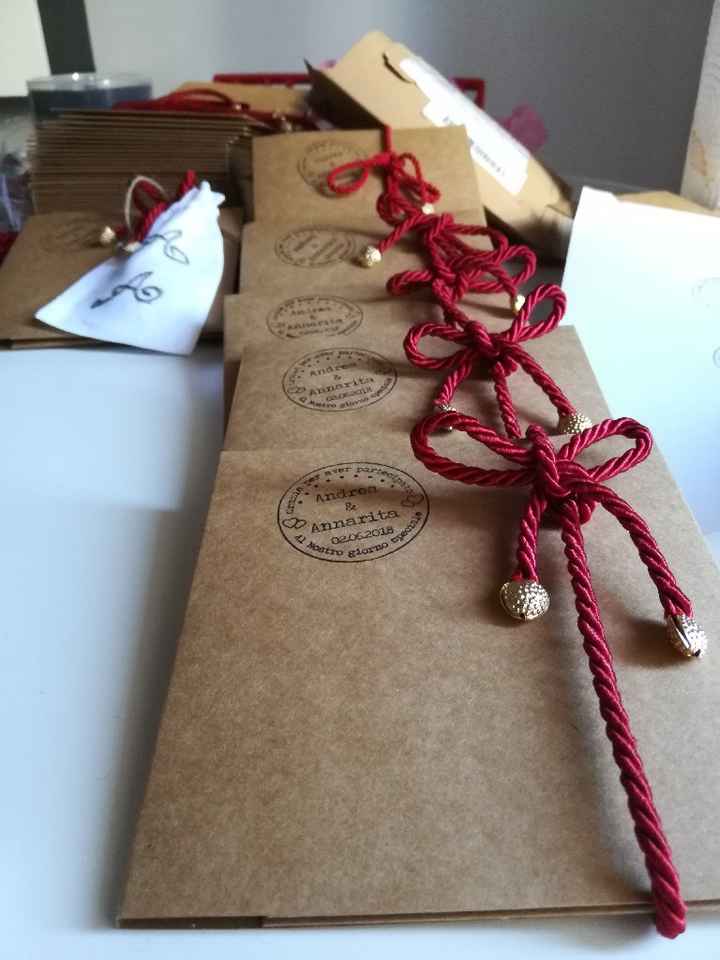 Bomboniere fai da te work in progress - 1