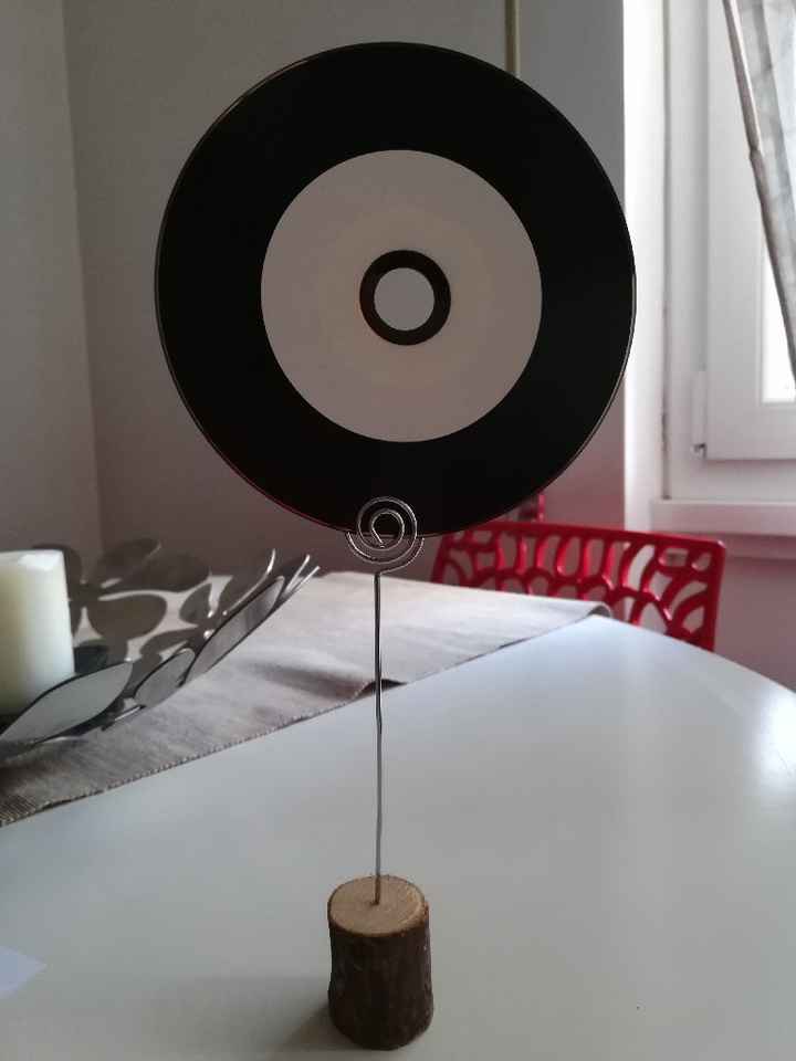 Tableau  e segnatavoli tema musica - 3