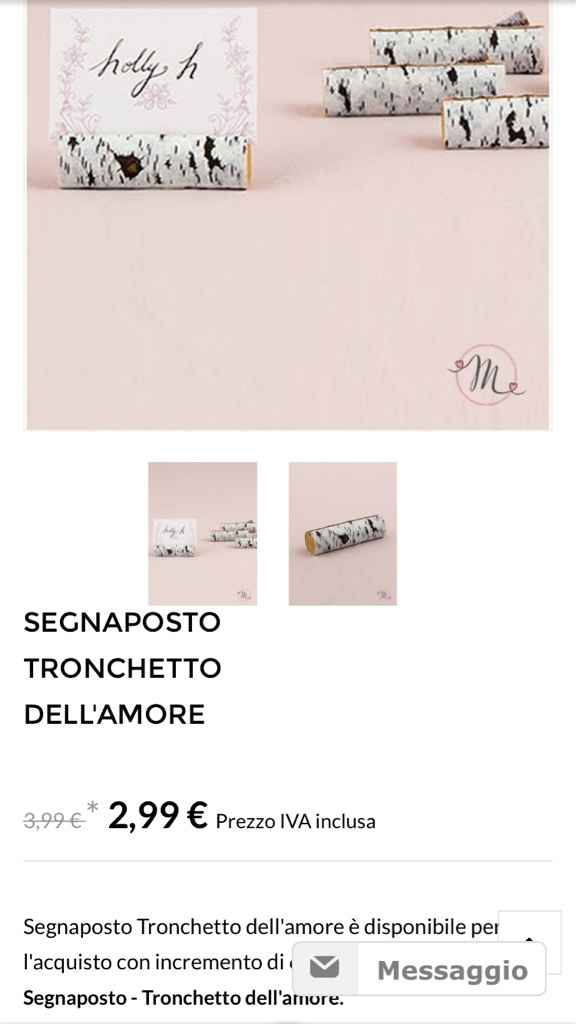 Segnaposto, datemi qualche idea!! - 1