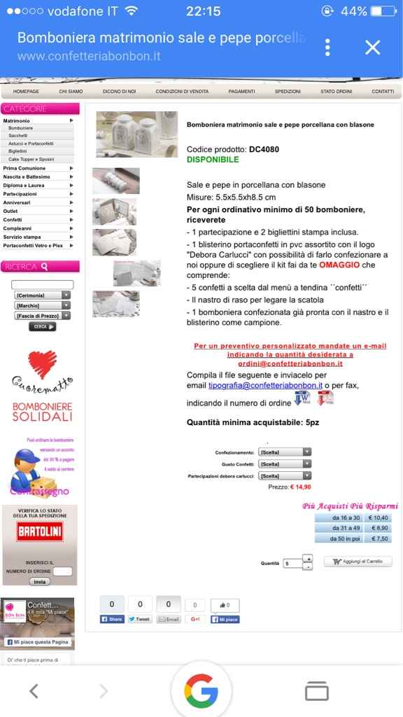 Cosa ne pensate? - 5