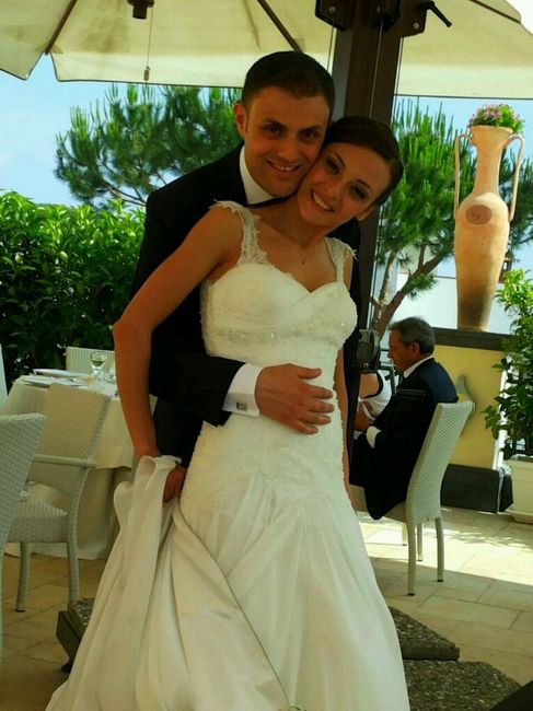 Condividiamo la foto del nostro abito il giorno delle nozze ? - 2