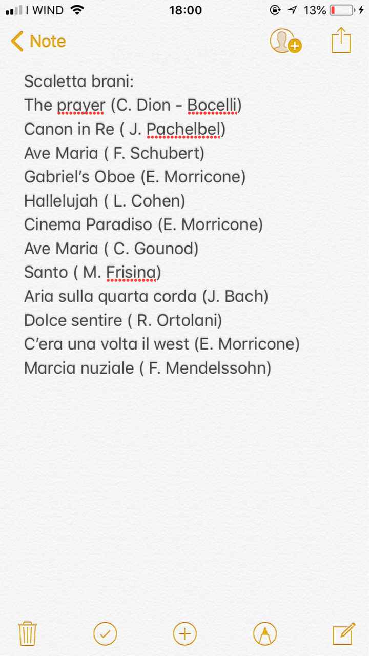 i brani scelti da noi per la messa❤️ - 1