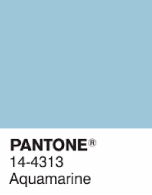 Pantone Aquamarine