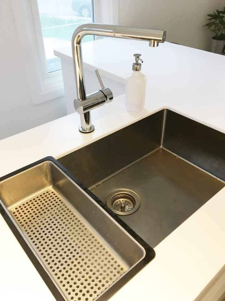 Lavello integrato nel top 1