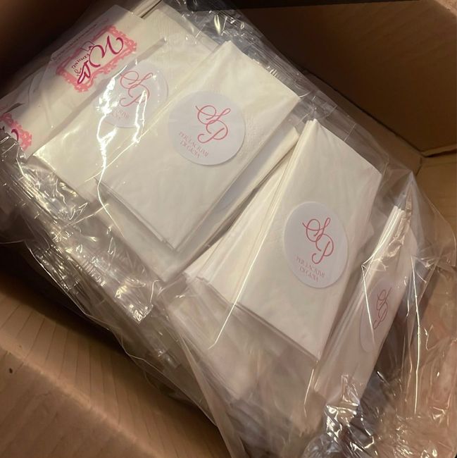 Fazzoletti per wedding bag - 1