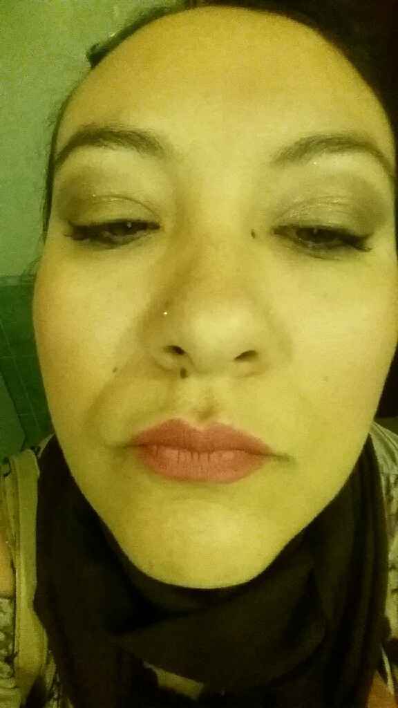 Prima prova trucco tonalità bronzo - 4