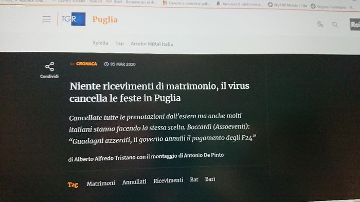 Matrimoni cancellati in Puglia 1