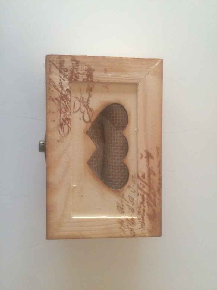 Scatola porta fedi e porta busta - 1