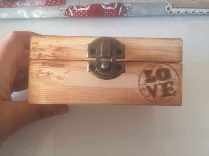 Scatola porta fedi e porta busta - 2