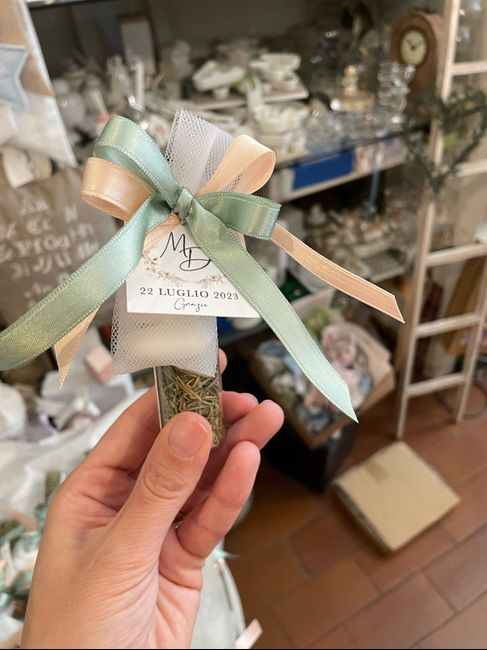 Bomboniere, quando iniziare a farle? 1