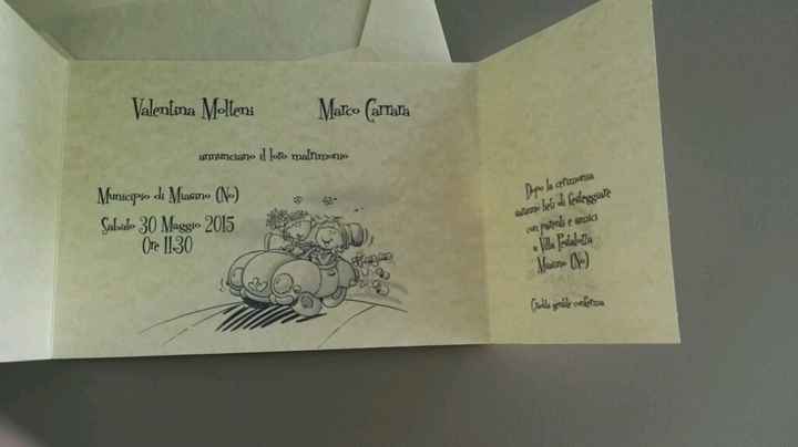 Le vostre partecipazioni di nozze - 2