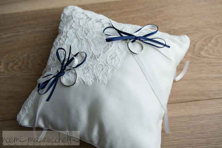 Come sarà il vs cuscino per le fedi? - 1