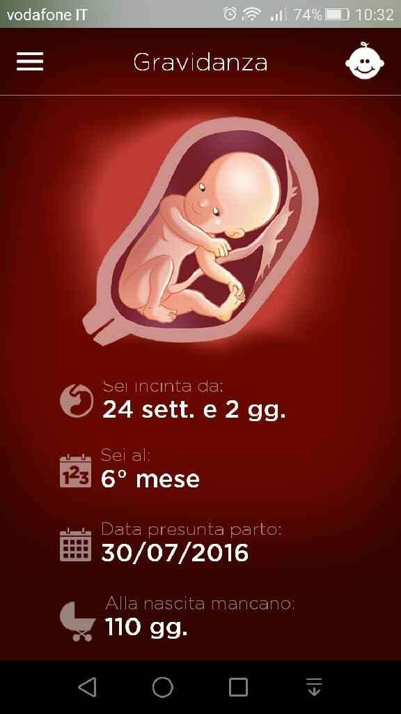 Countdown gravidanza - 1