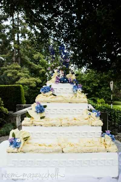 Torta ricoperta di panna  senza pdz - 1