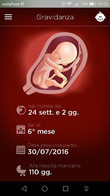 Countdown gravidanza - 1