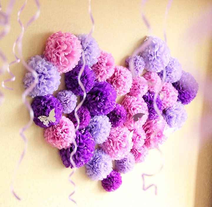 Decorazioni in lilla.. c’è chi dice che porta sfortuna 😳 - 2