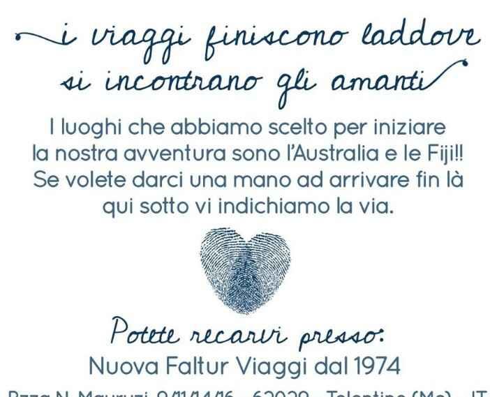 è gradita la busta? - 1