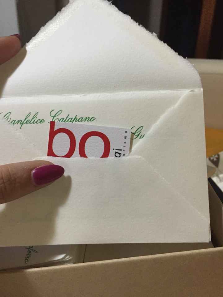 Bigliettini per viaggio di nozze nelle partecipazioni - 1