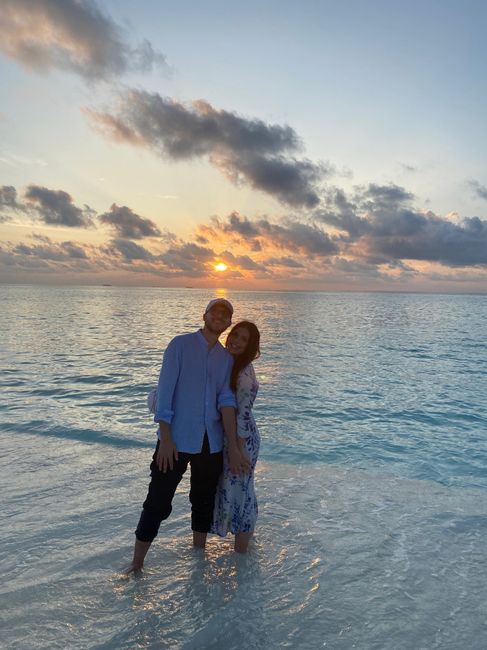 Honeymoon in paradise 🇲🇻 1