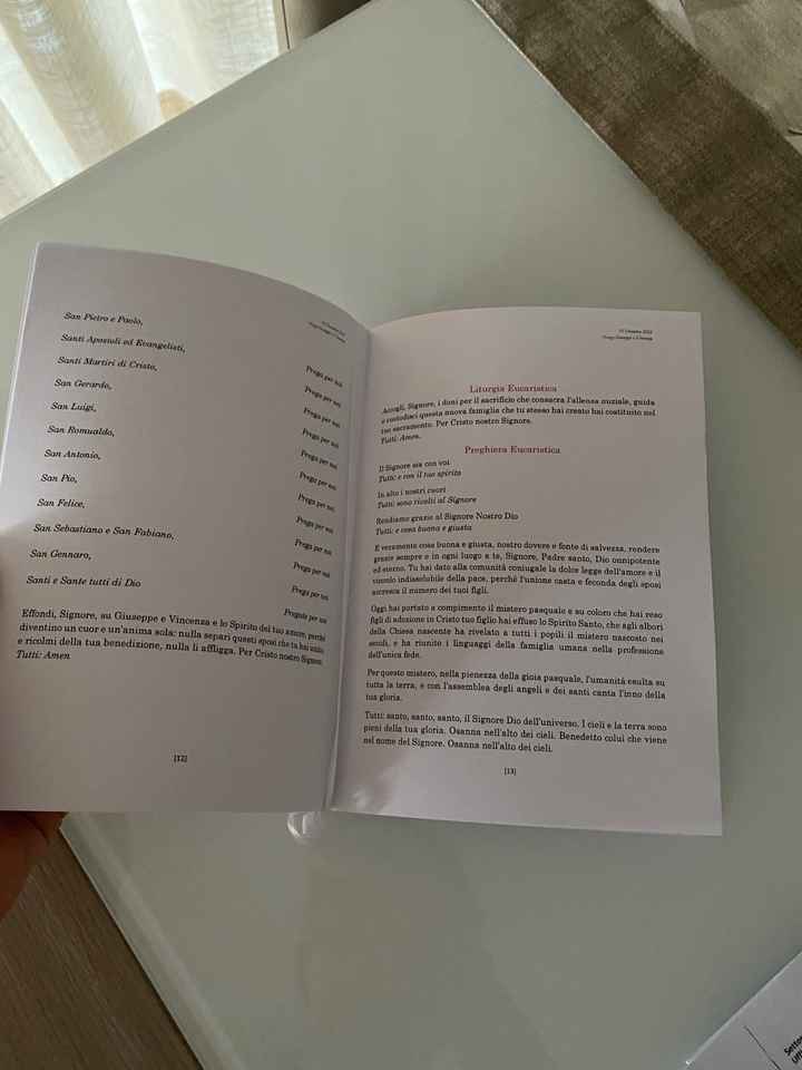 Libretto messa fai da te!👩🏻‍💻che ne pensate del mio? - 3