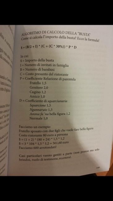 Come calcolare la busta!