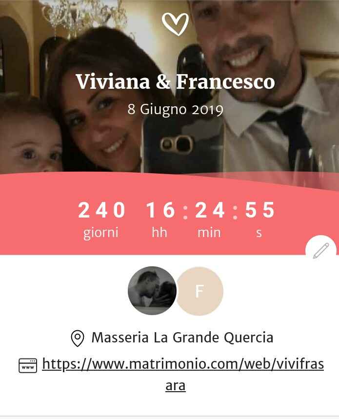 240 giorni al grande giorno! - 1