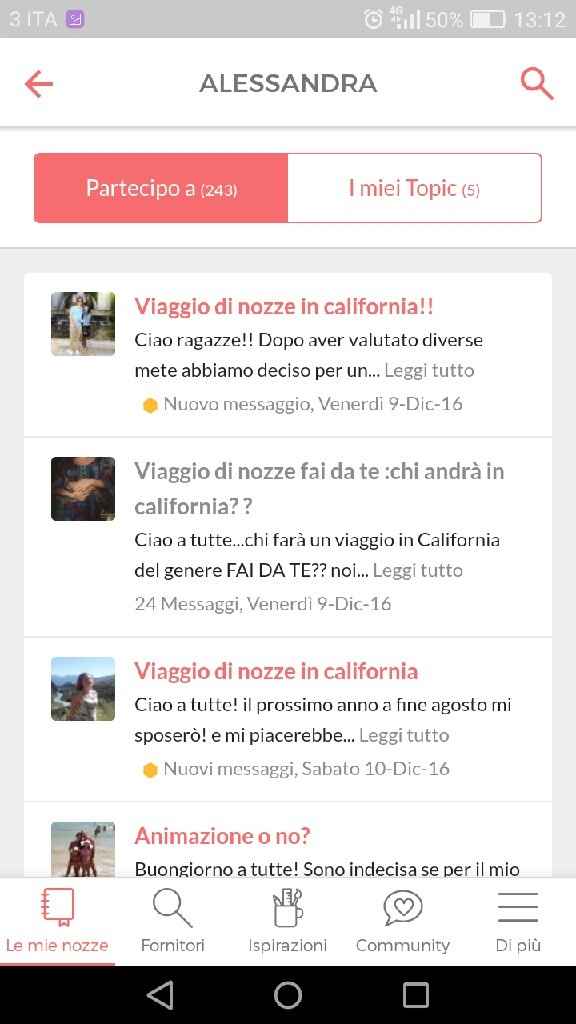 Ritrovo sposi in california ad agosto?? - 1