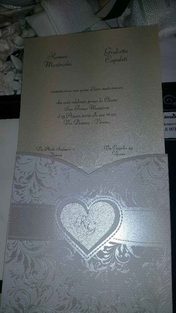 Bomboniera e partecipazione scelta!! - 1