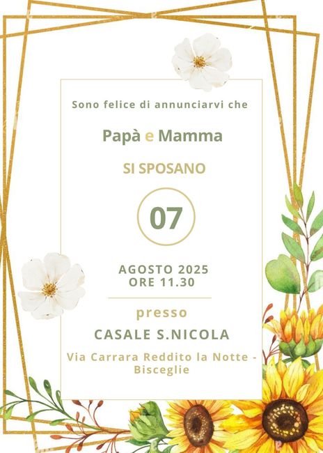 help invito e menu 1