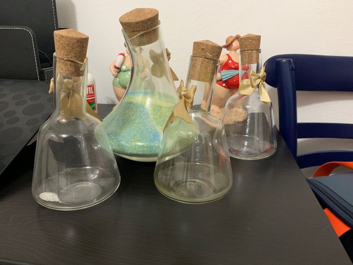 Rito della sabbia.. scelta contenitori - 1