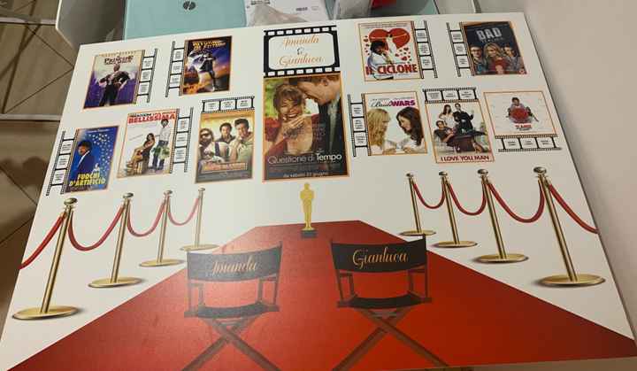 Tableau du mariage cinema - 1