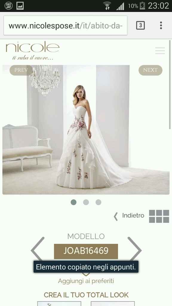 Costo abiti jolies - 1