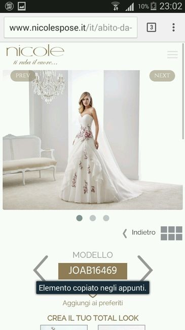 Costo abiti jolies - 1