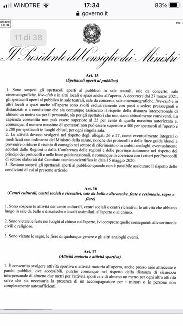 Allegato dpcm firmato dal nuovo governo 2
