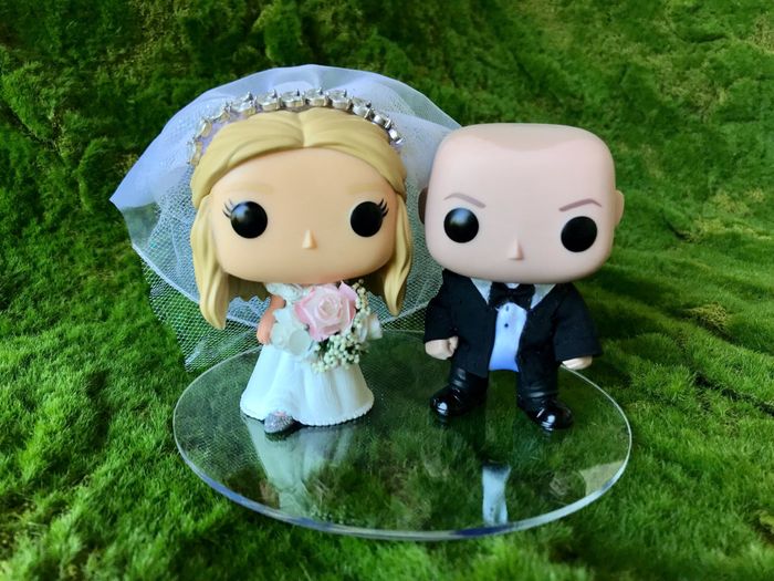 Cake topper “fai da me”👰🏼‍♀️🤵🏻‍♂️🍰 1