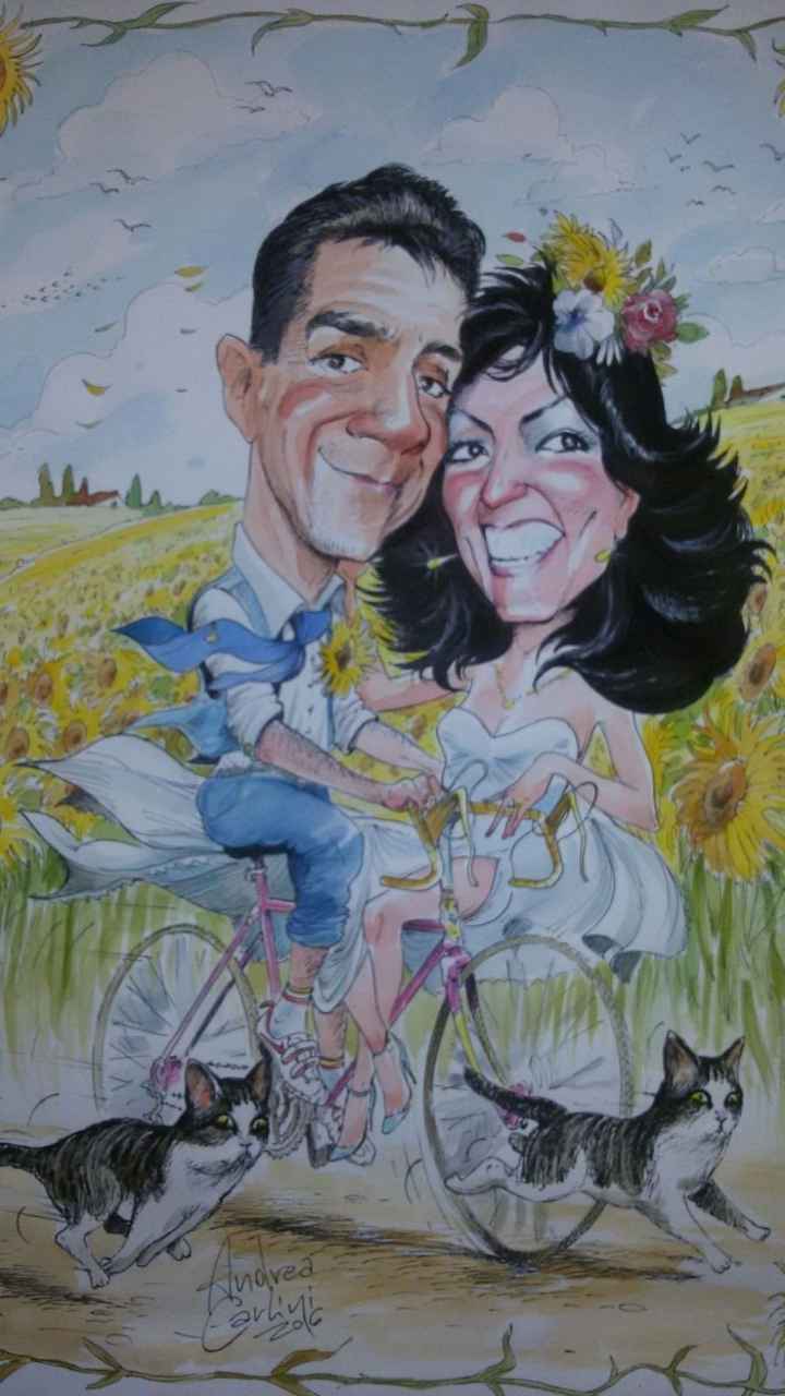 caricatura per partecipazioni 