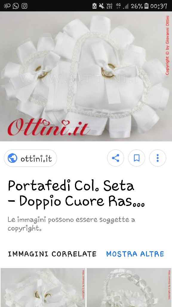  Cuscino portafedi - 1