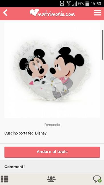 Cuscino portafedi - 1