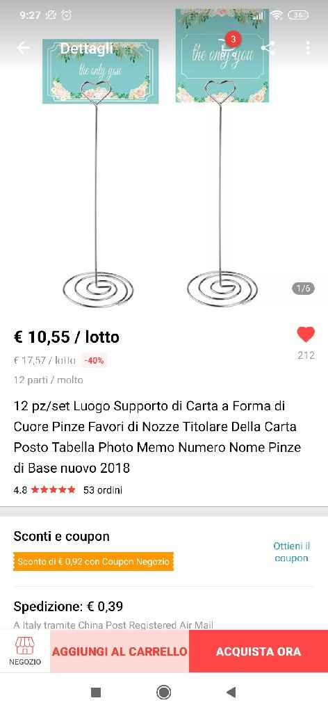 Centrotavola: clip portafoto? - 1