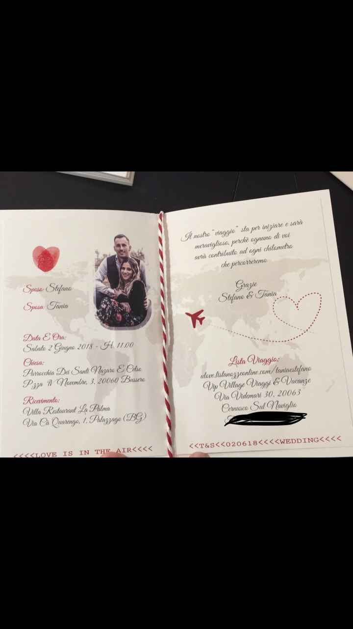  Arrivate le partecipazioni😍 - 1