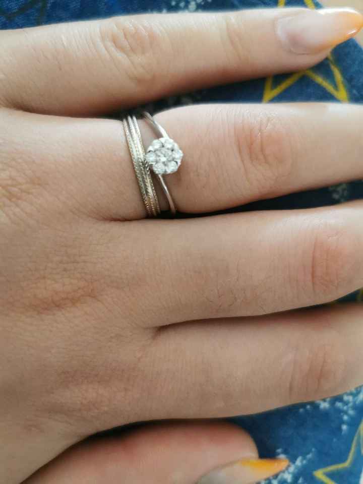 Che tipo di anello hai ricevuto alla proposta? - 1