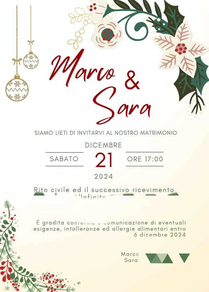 Partecipazioni dicembre - 1