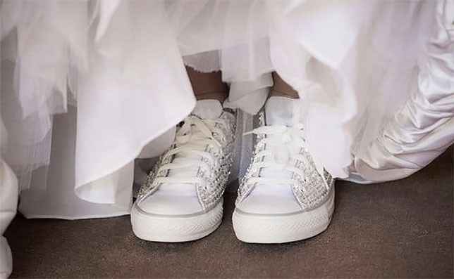  1) Scarpa ginnica sposa