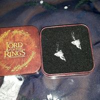 Orecchini di perle e swarovski - 1