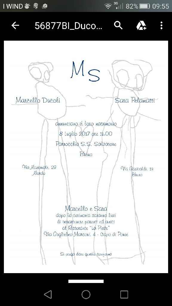 Fateci vedere le vostre partecipazioni di nozze! - 1