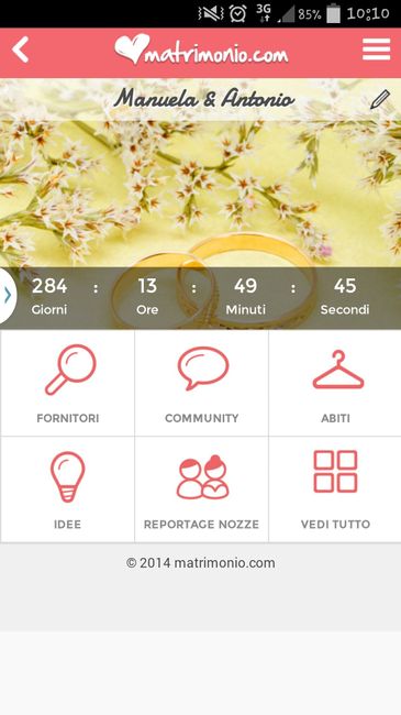 Quanto manca alle vostre nozze? - 1